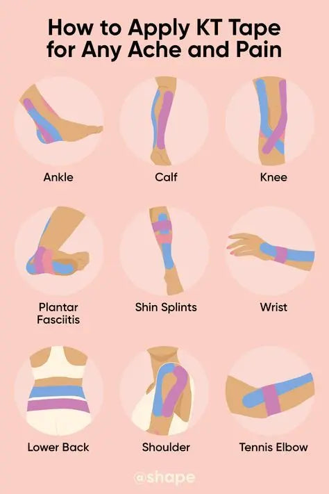 Athlezone Kinesiology Tape – Muscle Support & Pain Relief