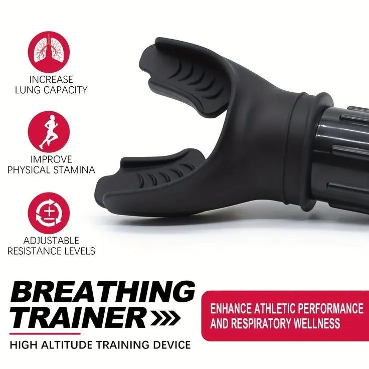 “Lung Flexer – Breathing Trainer for Athletes & Fitness”