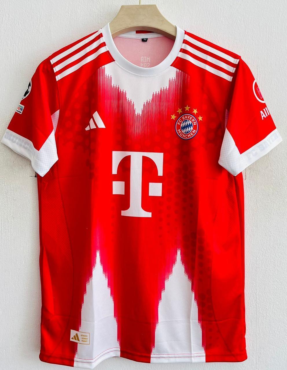FC Bayern Home Jersey – Classic Red Edition | AthleZone Premium Fan Gear