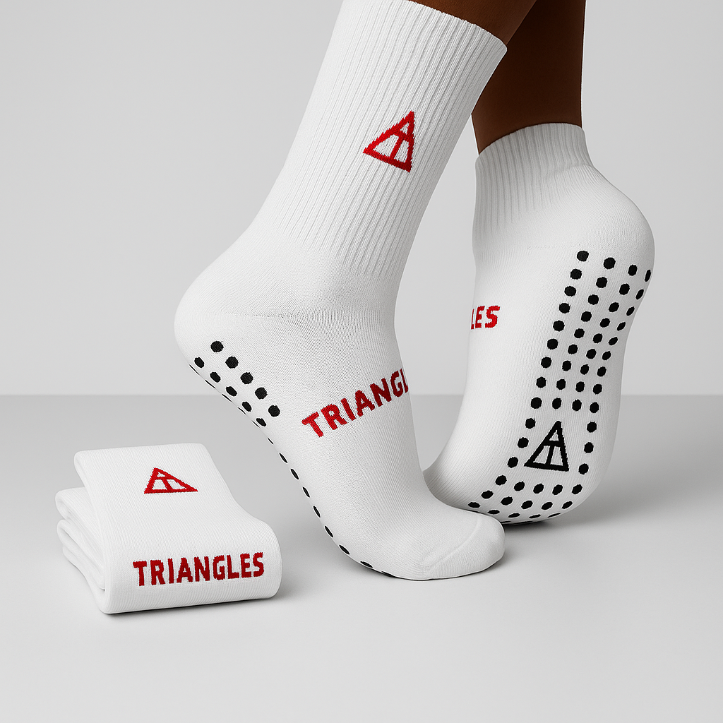 AthleZone Performance Grip Socks – 5-Color for Football & Training
