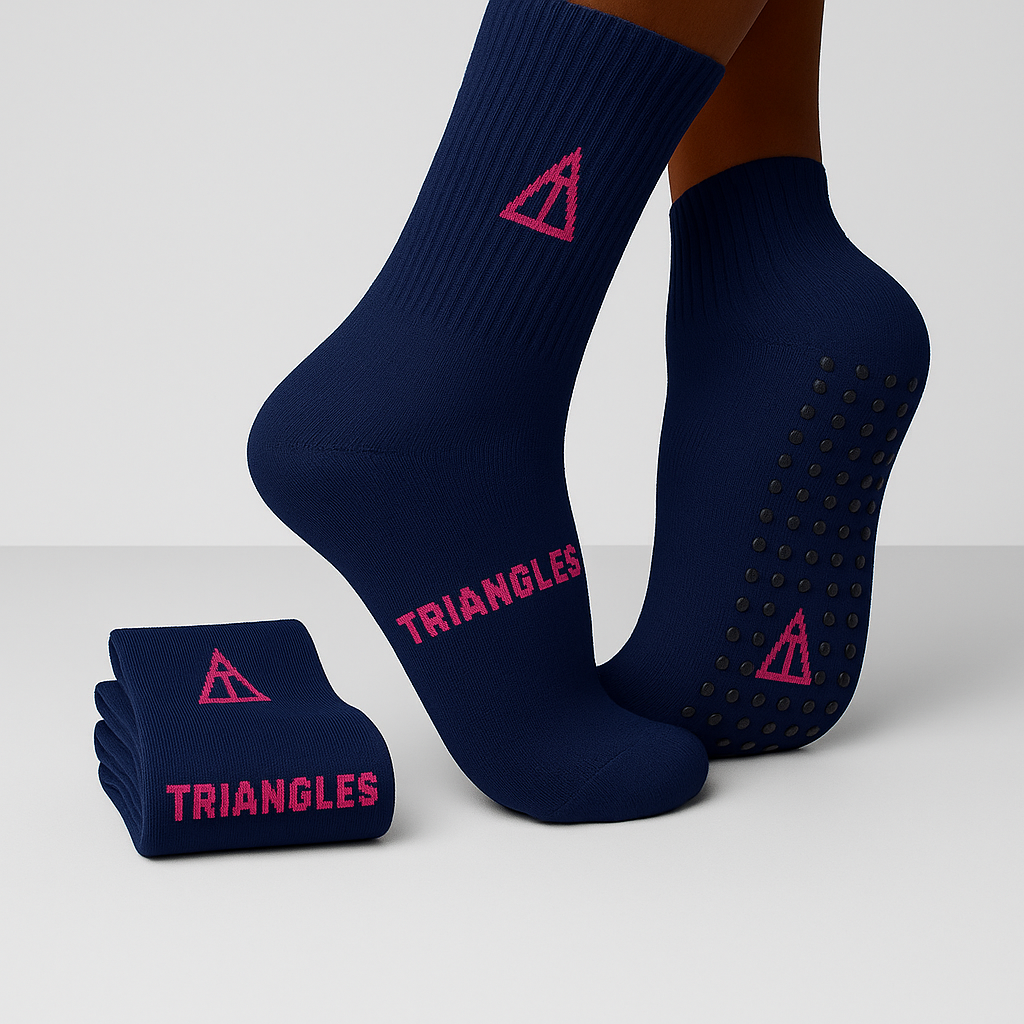 AthleZone Performance Grip Socks – 1 Pair, 5 Color Options for Sports & Training