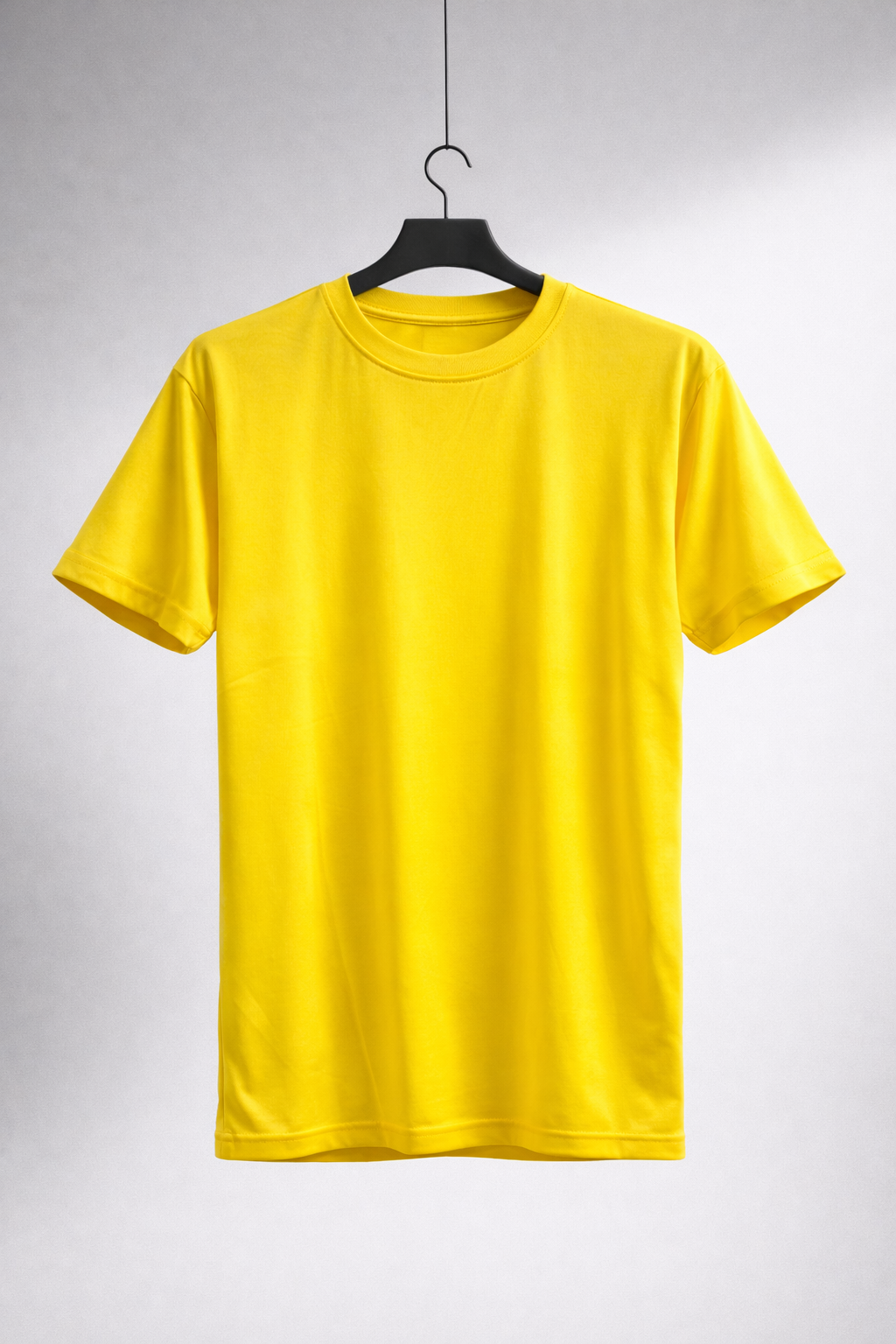AthleZone Aerolight Pro Energy Yellow T-Shirt – Lightweight Performance Gym Wear | Breathable Sports Tee