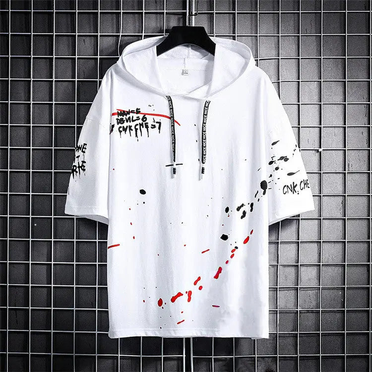 Men's Casual Cotton Printed Hoodies