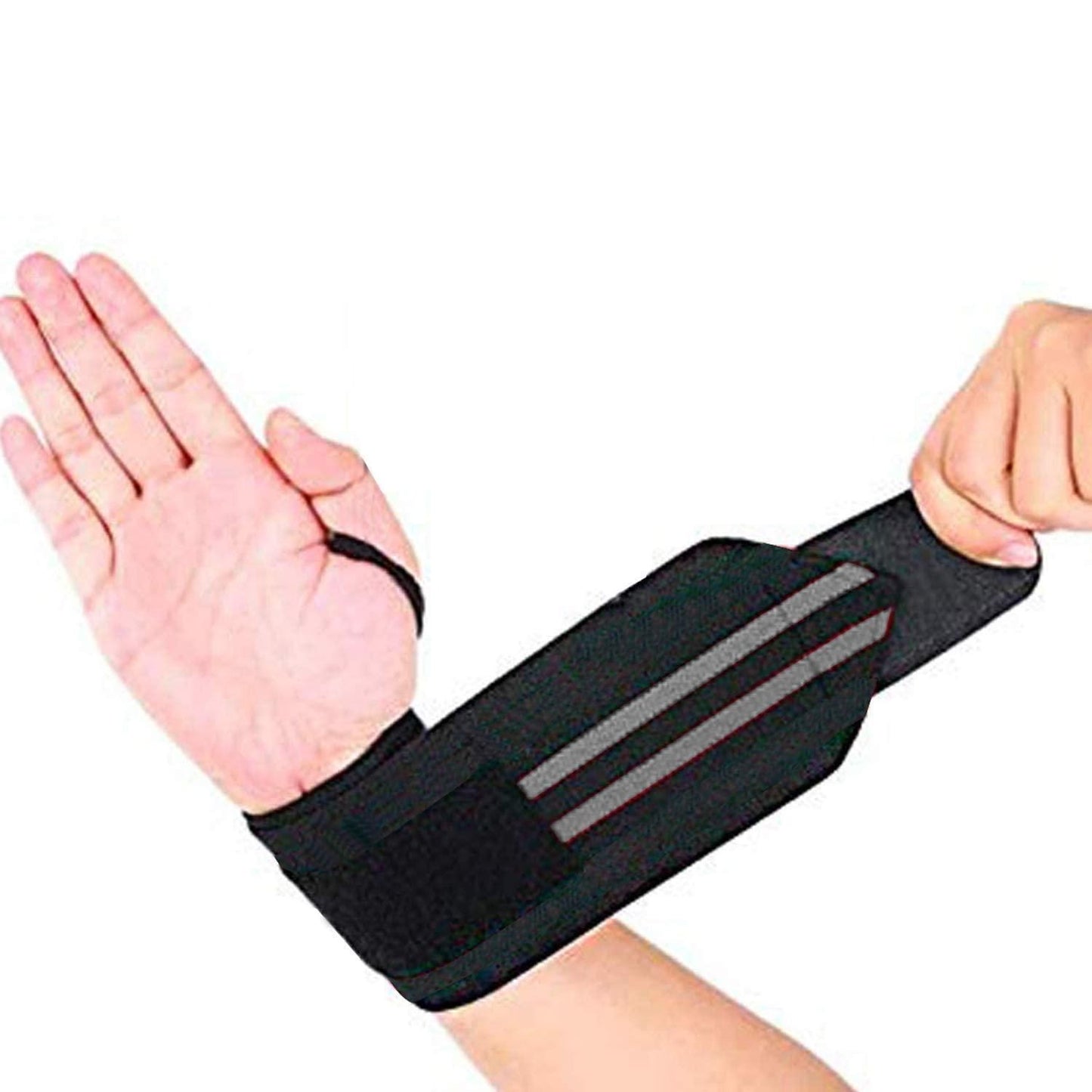 Wrist Support Strap with Thumb Loop for Gym – Heavy Lifting & Workout Protection (Pack of 1)