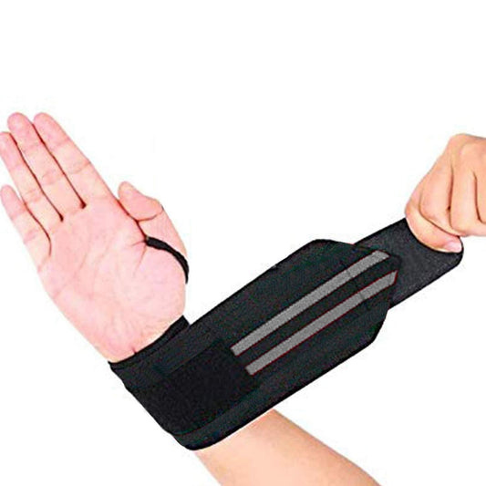 Wrist Support Strap with Thumb Loop for Gym – Heavy Lifting & Workout Protection (Pack of 1)