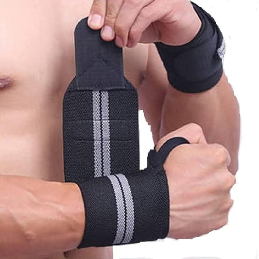 Wrist Support Strap with Thumb Loop for Gym – Heavy Lifting & Workout Protection (Pack of 1)