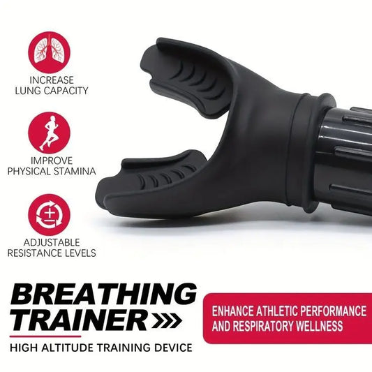 “Lung Flexer – Breathing Trainer for Athletes & Fitness”