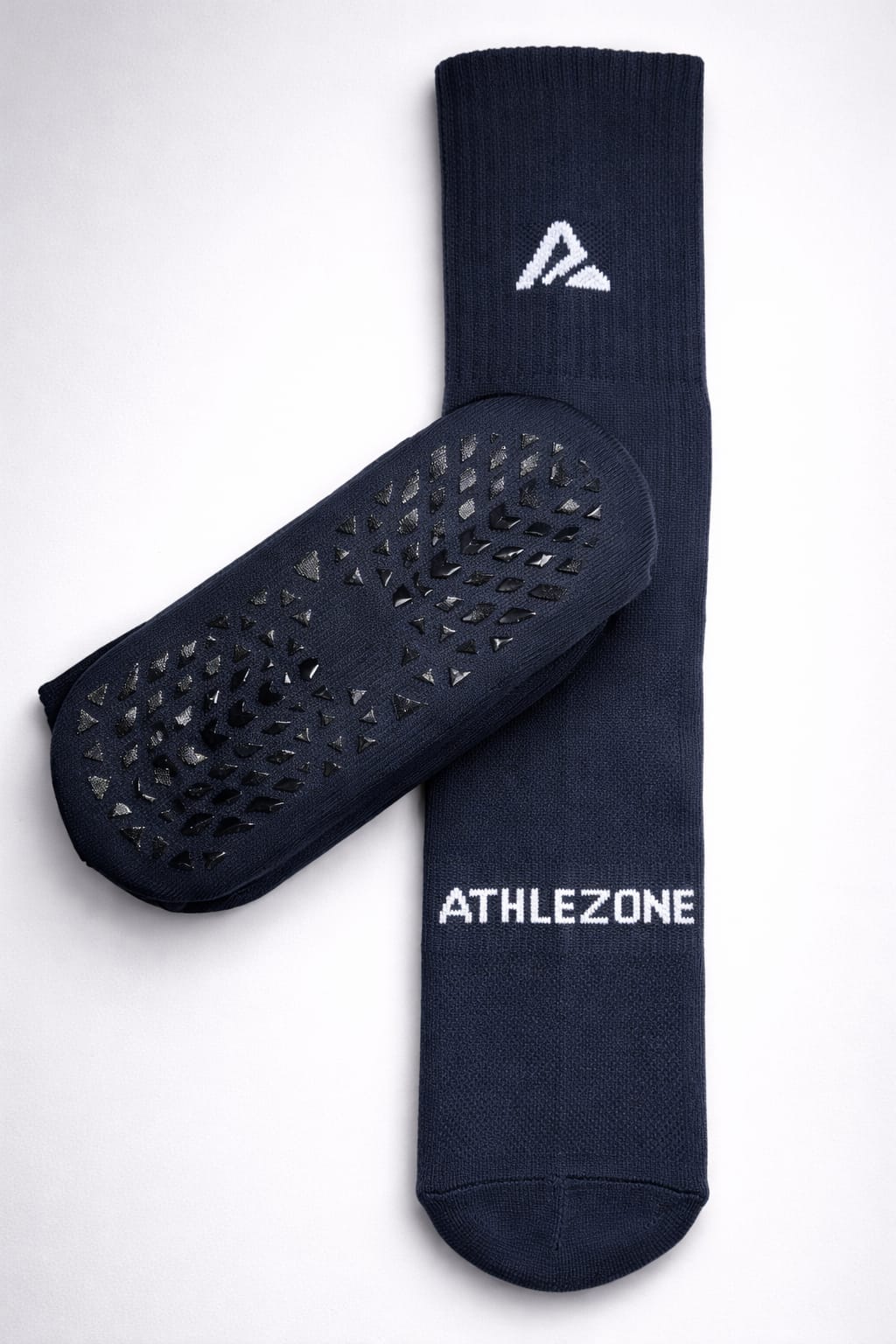AthleZone Performance Grip Socks – 1 Pair, 2 Color Options for Sports & Training