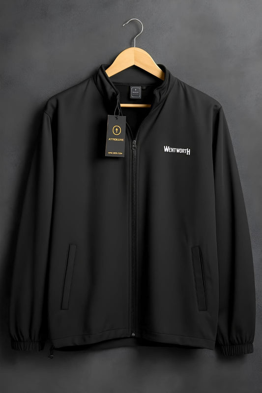 AthleZone CoreFit Plain Jacket – Clean Look, Maximum Performance