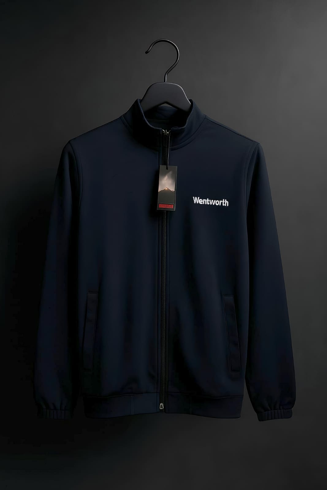 AthleZone CoreFit Plain Jacket – Clean Look, Maximum Performance
