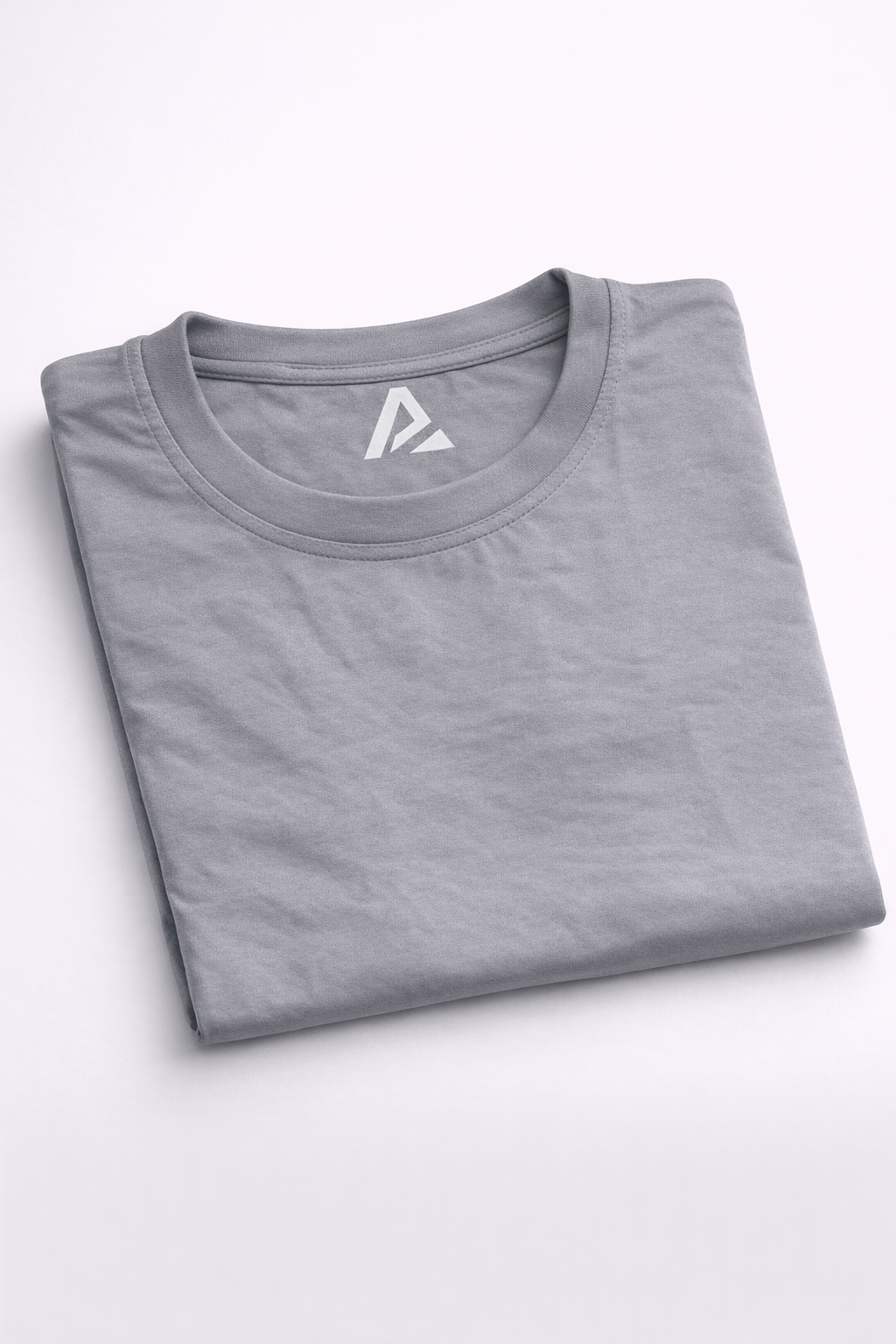 AthleZone Aerolight Pro Steel Grey T-Shirt – Lightweight Premium Gym Wear | Breathable Training Tee