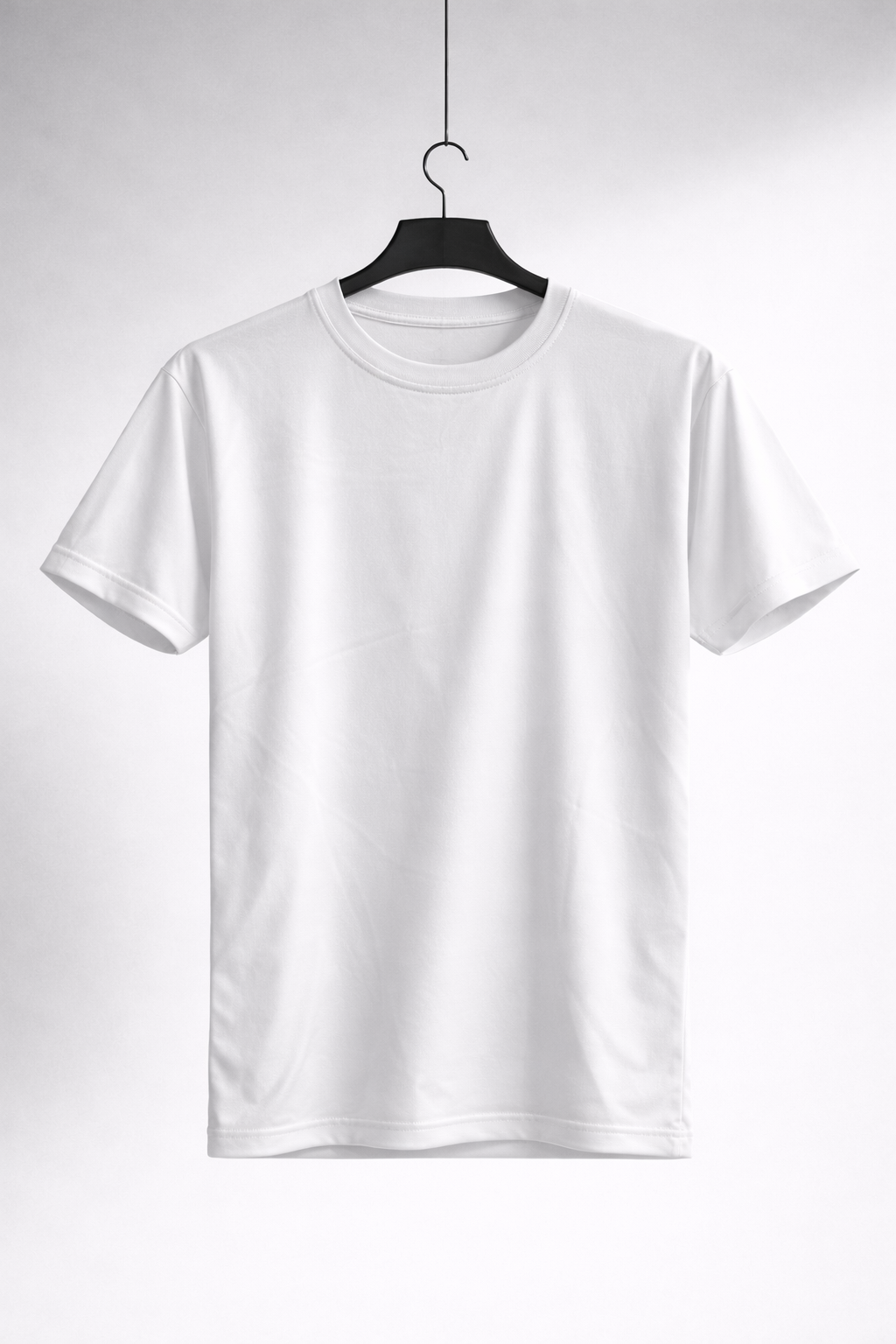 AthleZone Aerolight Pro Core White T-Shirt – Ultra-Lightweight Premium Gym Tee | Breathable Training Wear