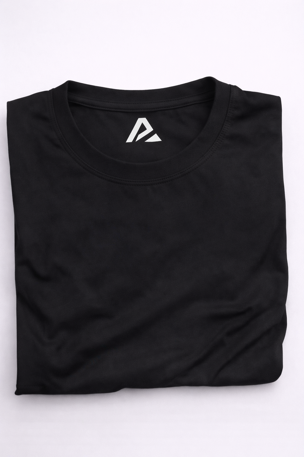 AthleZone Aerolight Pro Stealth Black T-Shirt – Premium Lightweight Gym Tee | Breathable Activewear