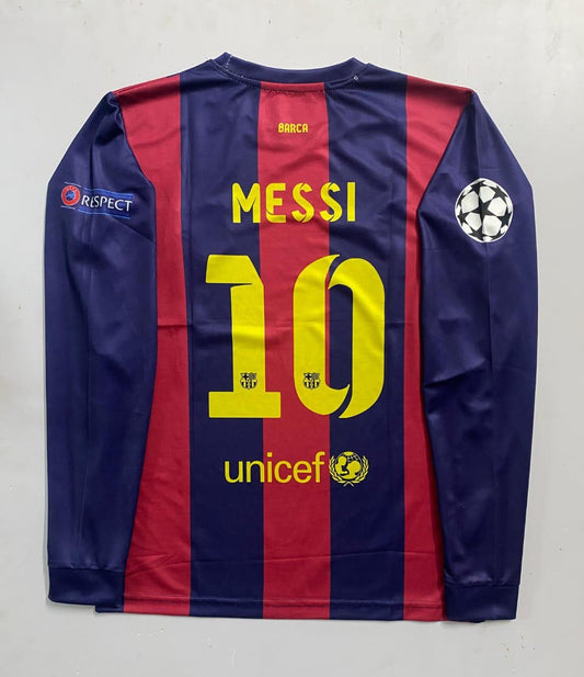 FC Barcelona 2015 Berlin UCL Final Jersey – Treble Winning Edition