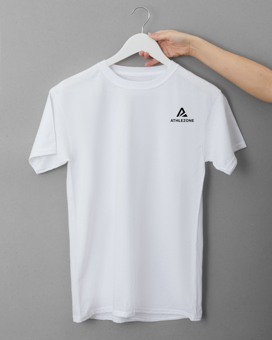 AthleZone Premium Plain T-Shirt – Timeless Comfort, Everyday Style