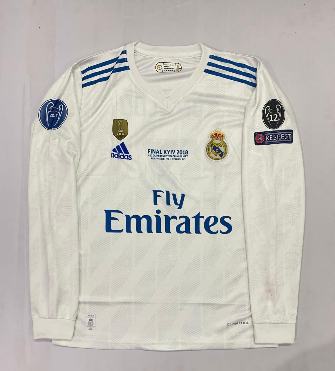 Real Madrid 2018 Final  UCL Jersey – Iconic Victory Edition