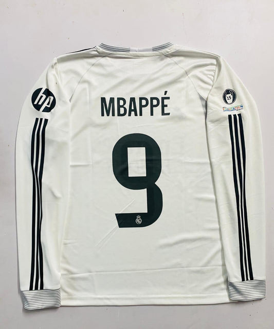 Real Madrid 2023/24 UCL Home Jersey – 15-Time Champions Edition