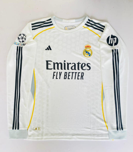 Real Madrid 2023/24 UCL Home Jersey – Legacy White Edition (15-Time Champions)