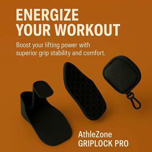Athlezone GripLock Pro – Premium Weight Lifting Grips