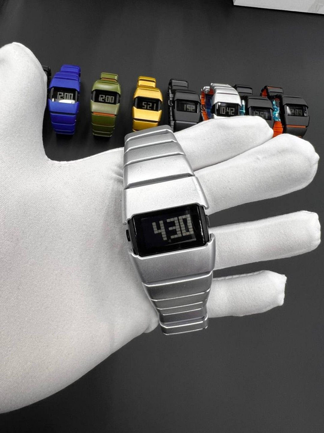 Premium Digital Sport Watch – Grey-Black | AthleZone