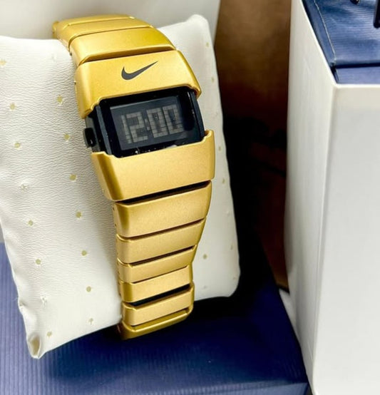 Premium Digital Sport Watch – Golden | AthleZone