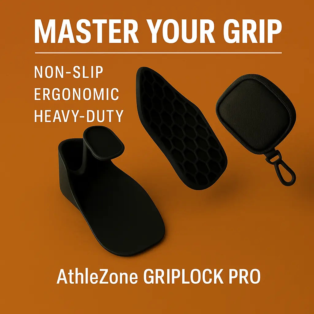 Athlezone GripLock Pro – Premium Weight Lifting Grips